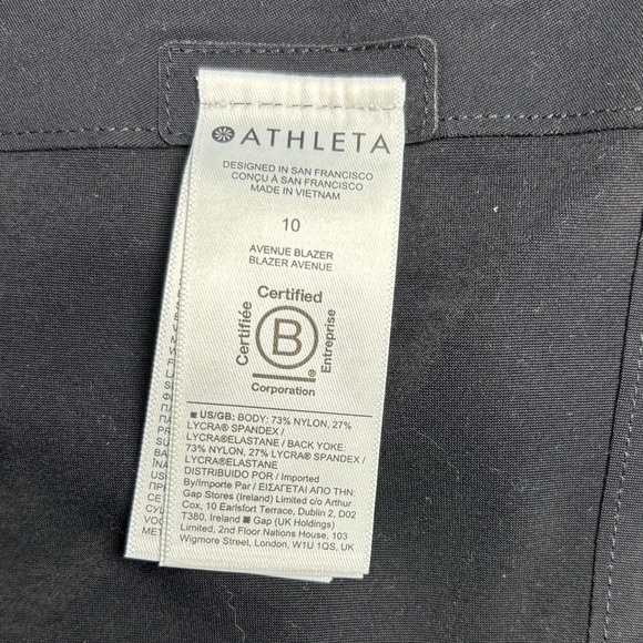 NWT Athleta Avenue Blazer Jacket - Picture 7 of 10